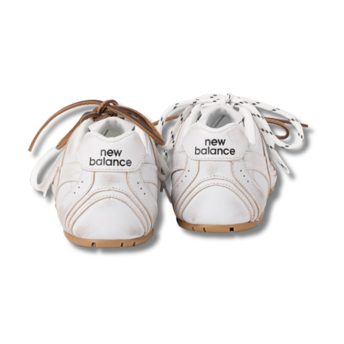 NB x Miu Baskets 530 SL White/Brown Finition