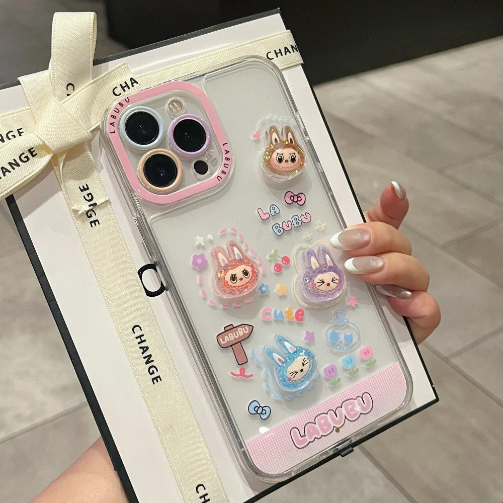 Labubu LED Glow iPhone Case