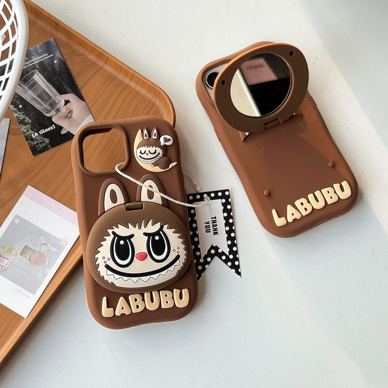 Shockproof iPhone Case with Mirror Mount
