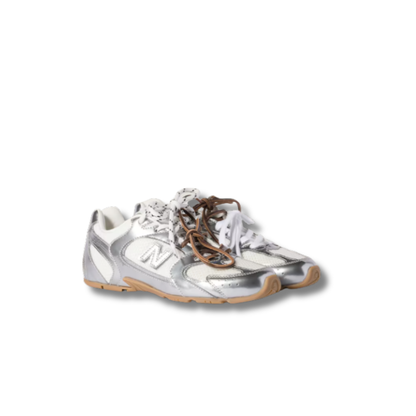 NB x Miu Baskets 530 Silver Brown finition