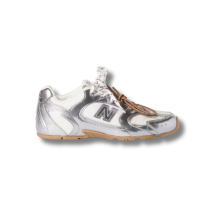 NB x Miu Baskets 530 Silver Brown finition