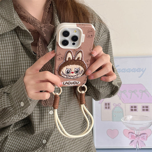 Embroidered Elf iPhone Case with Rope
