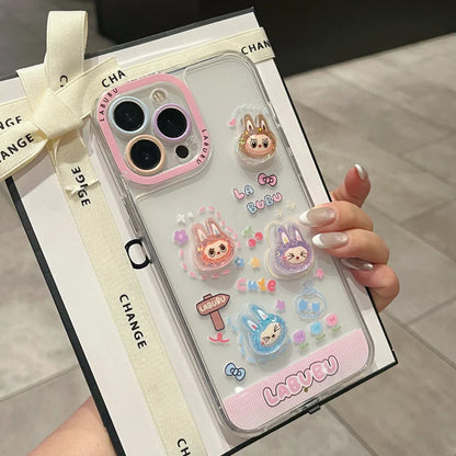Labubu LED Glow iPhone Case